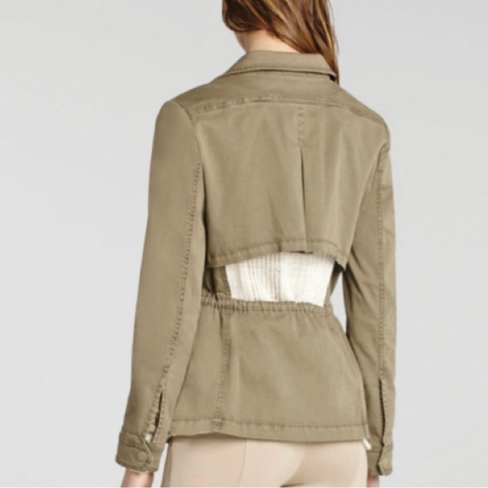 BCBG Max‎ Azria Bronnen Safari / Utility Jacket size Medium